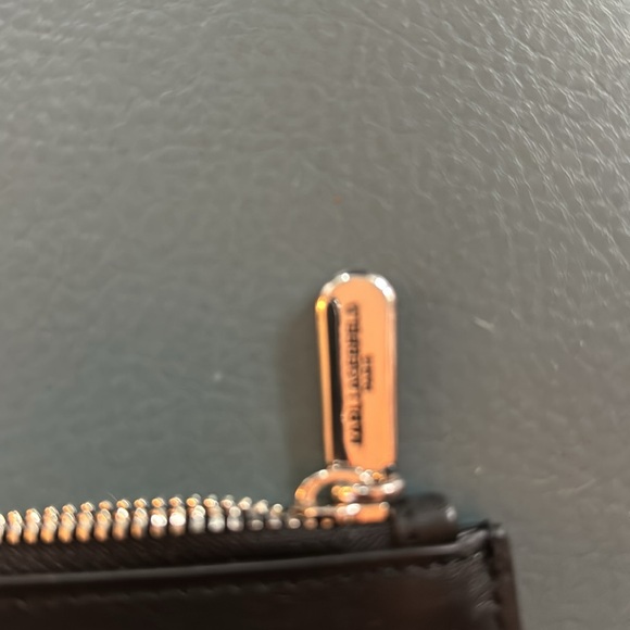 karl lagerfeld leather clutch - Picture 3 of 6